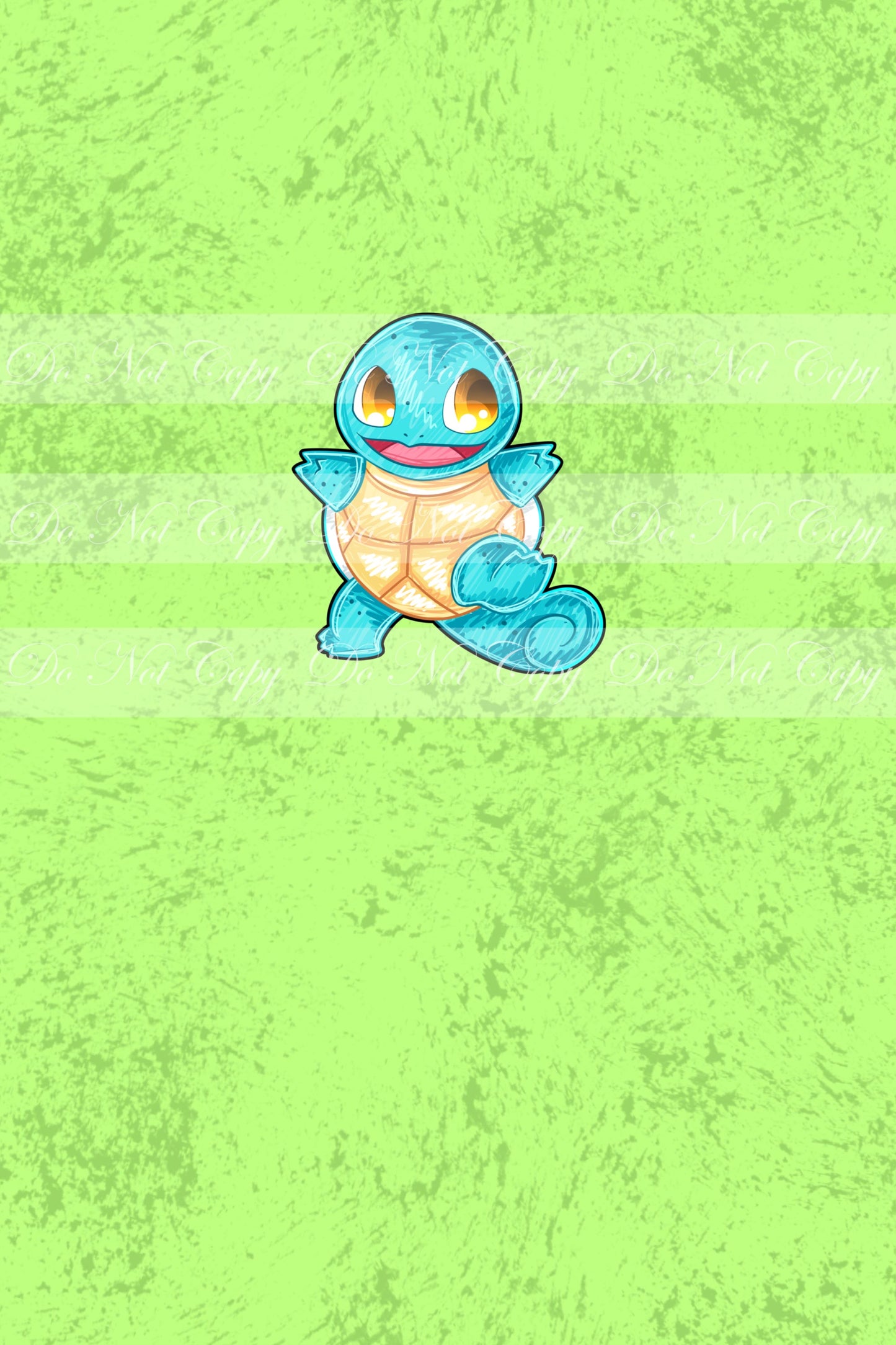 Preorder R50 Pocket Monster -Squirtle (Child, Big kids, Adults) (Green)