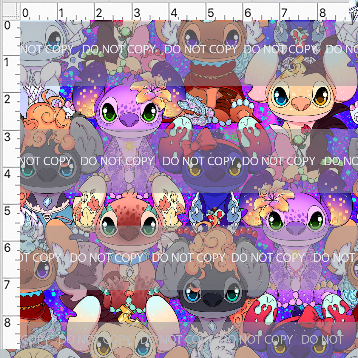 Preorder R37 - Royals- Stacked-Main Print- Regular Scale