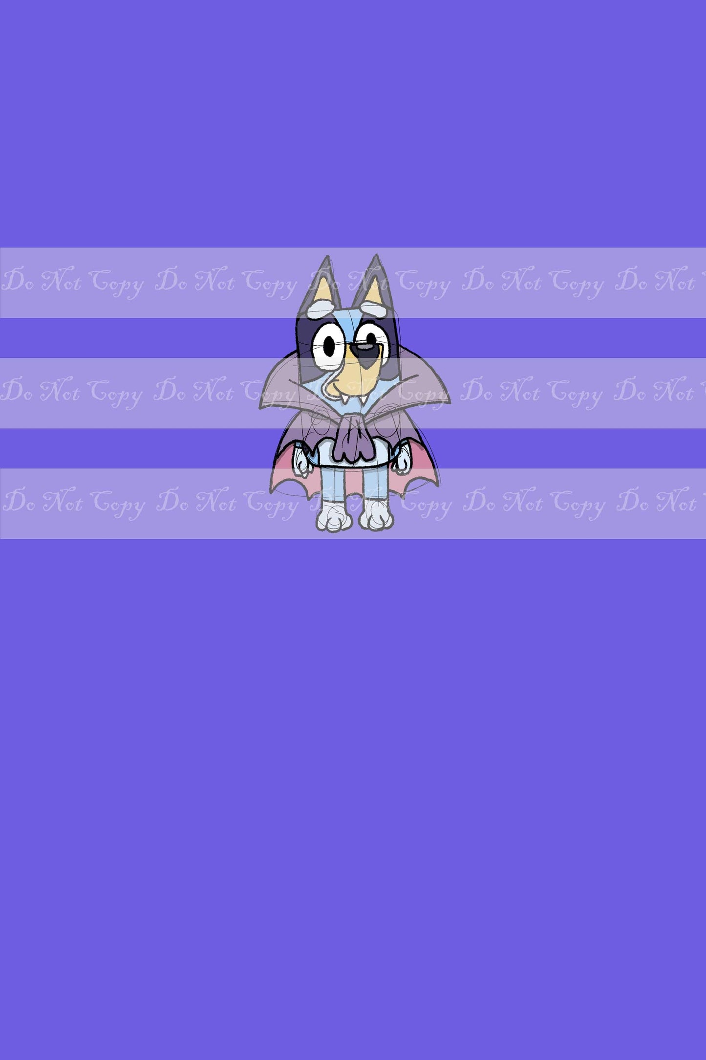 Retail- Heelerween- Vampire Panel- Purple(Child, Big kids, Adults)