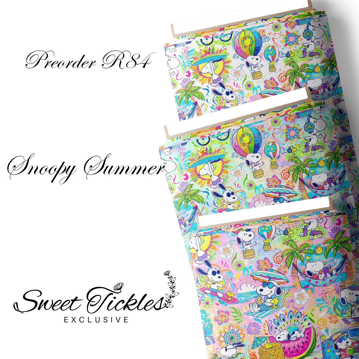 Preorder R84 Snoopy Summer Collection