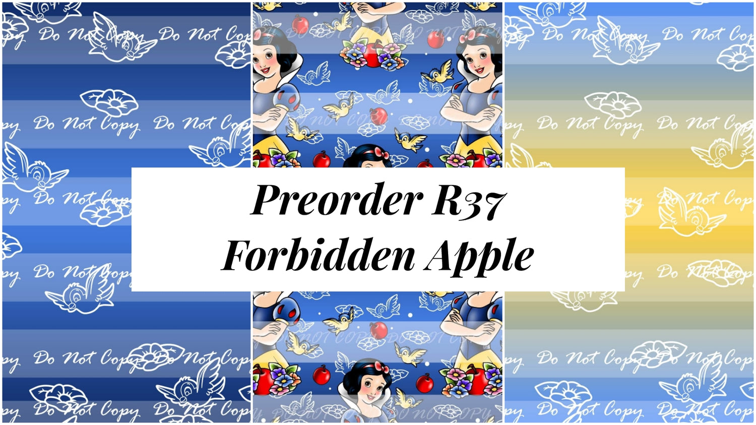 Preorder R37 Forbidden Apple