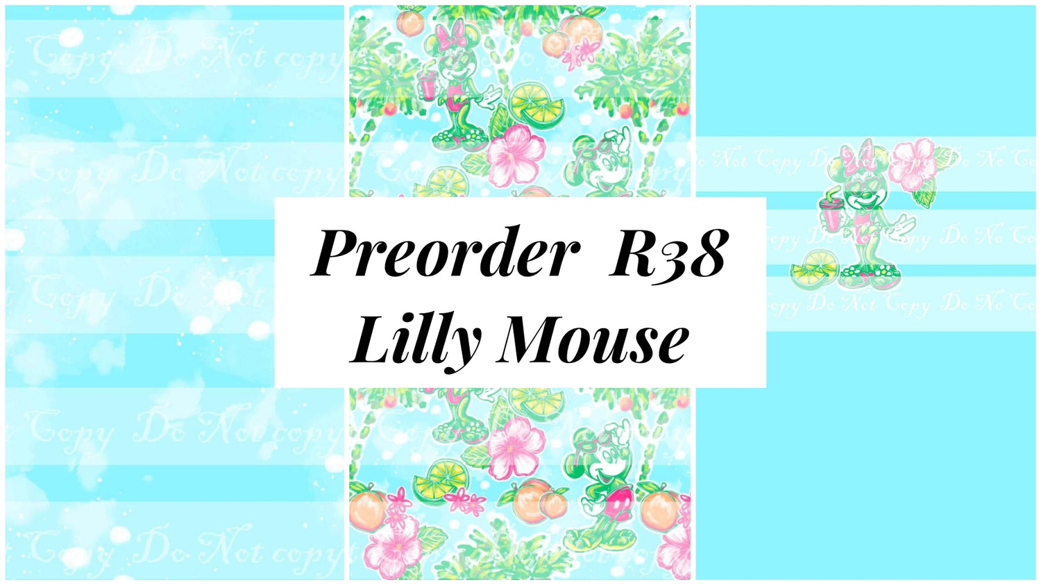 Preorder R38- Lilly Mouse