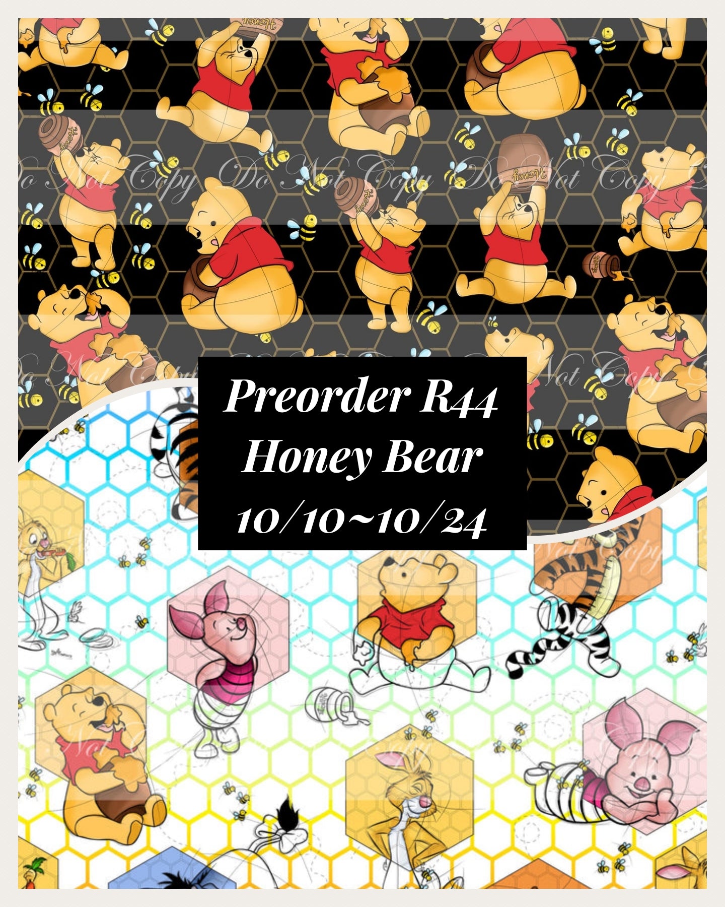 PREORDER R44 - Honey Bear