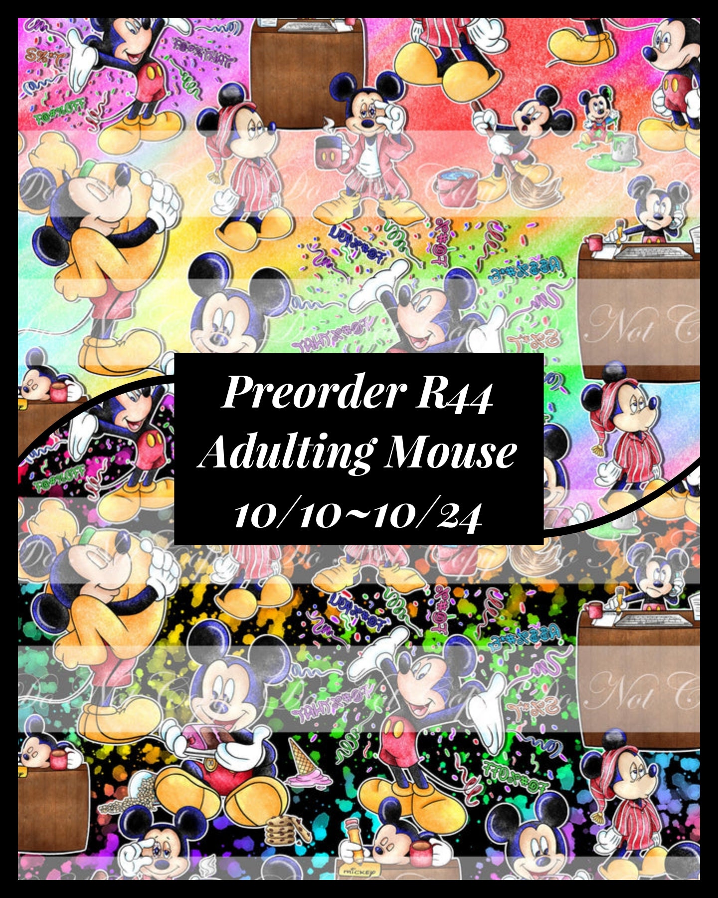 PREORDER R44 Adulting Mouse