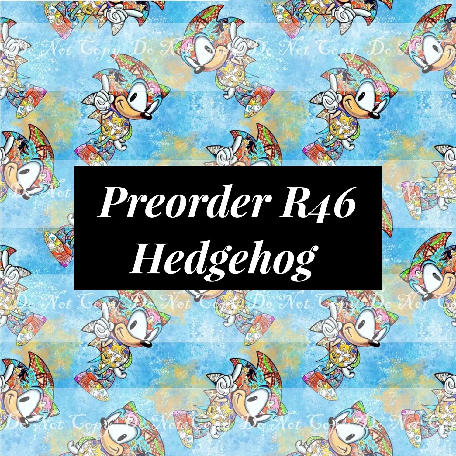 Preorder R46  Hedgehog