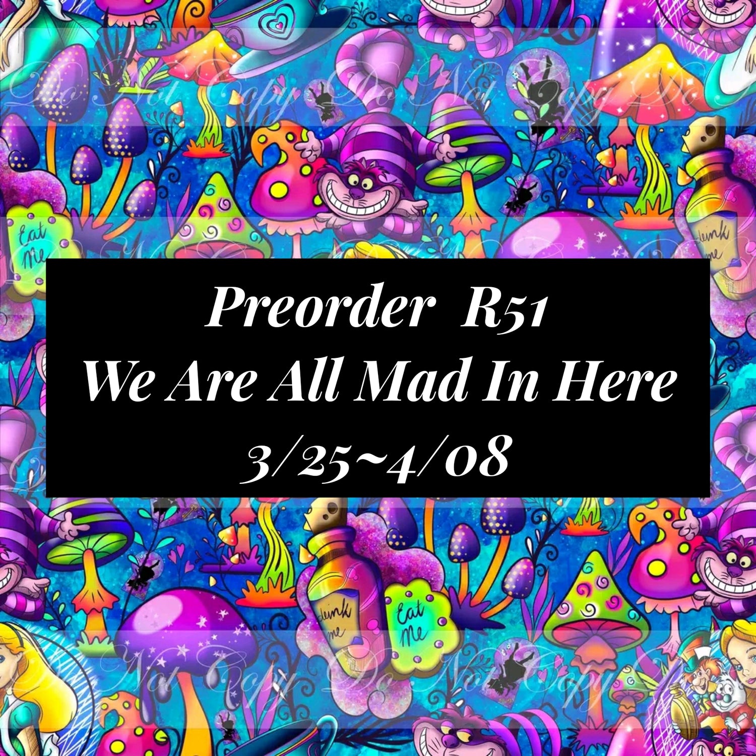 Preorder R51 We Are All Mad In Here
