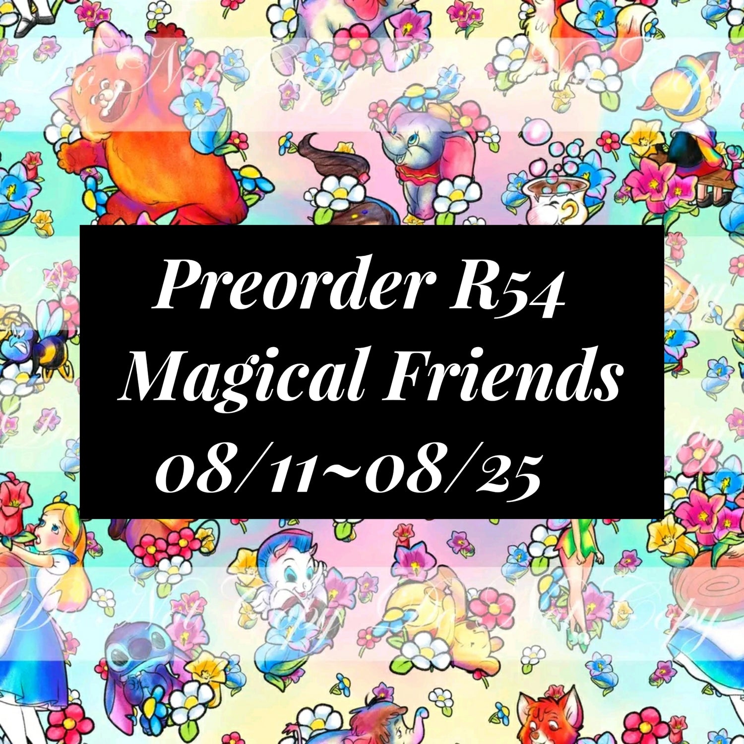 Preorder R54 - Magical Friends