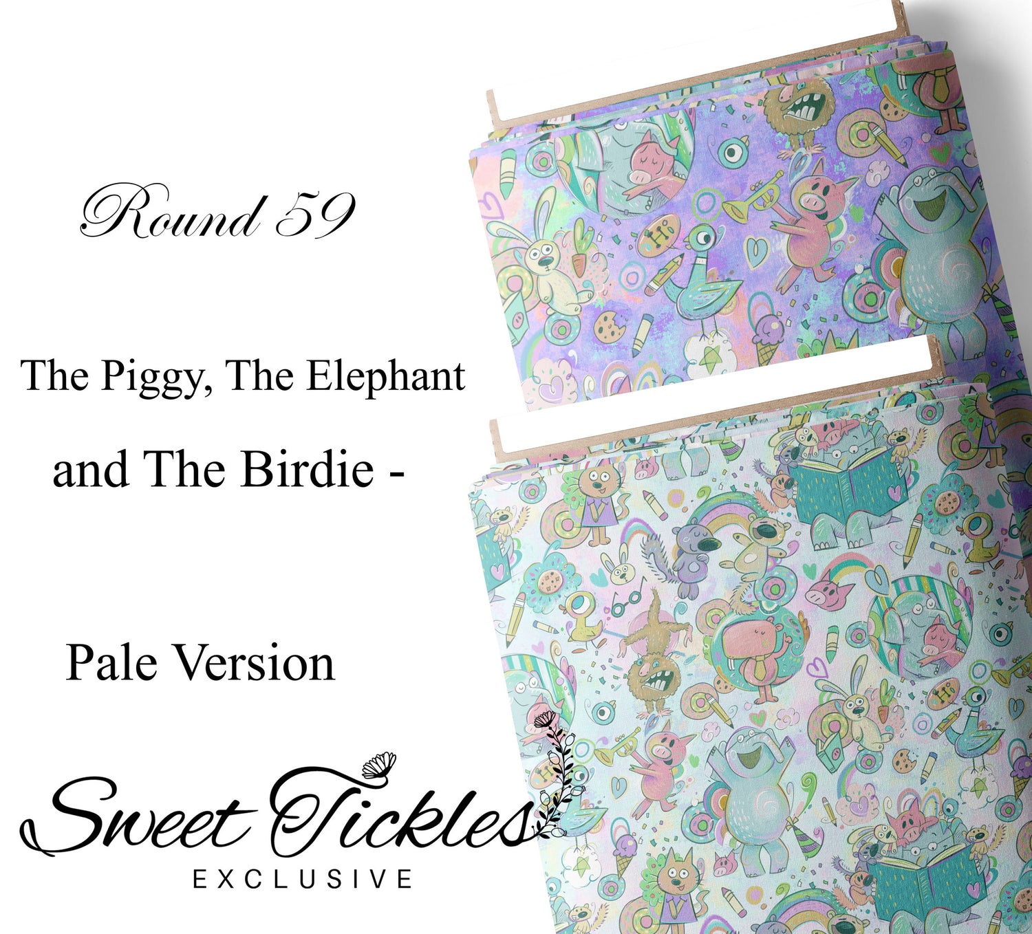 Preorder R59 - The Piggy, The Elephant and The Birdie - Pale Version (Original)