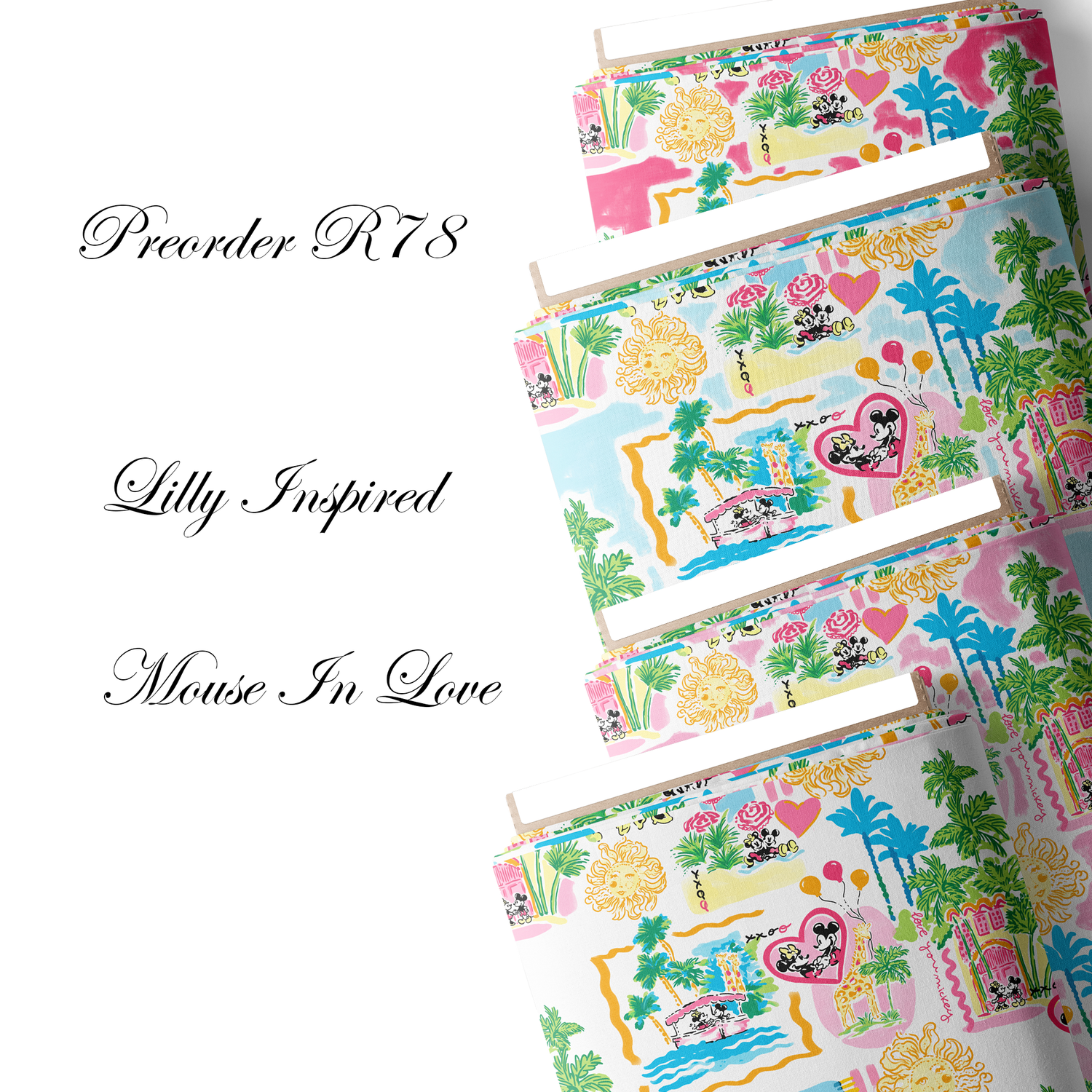 Preorder R78 - Mouse in Love Collection