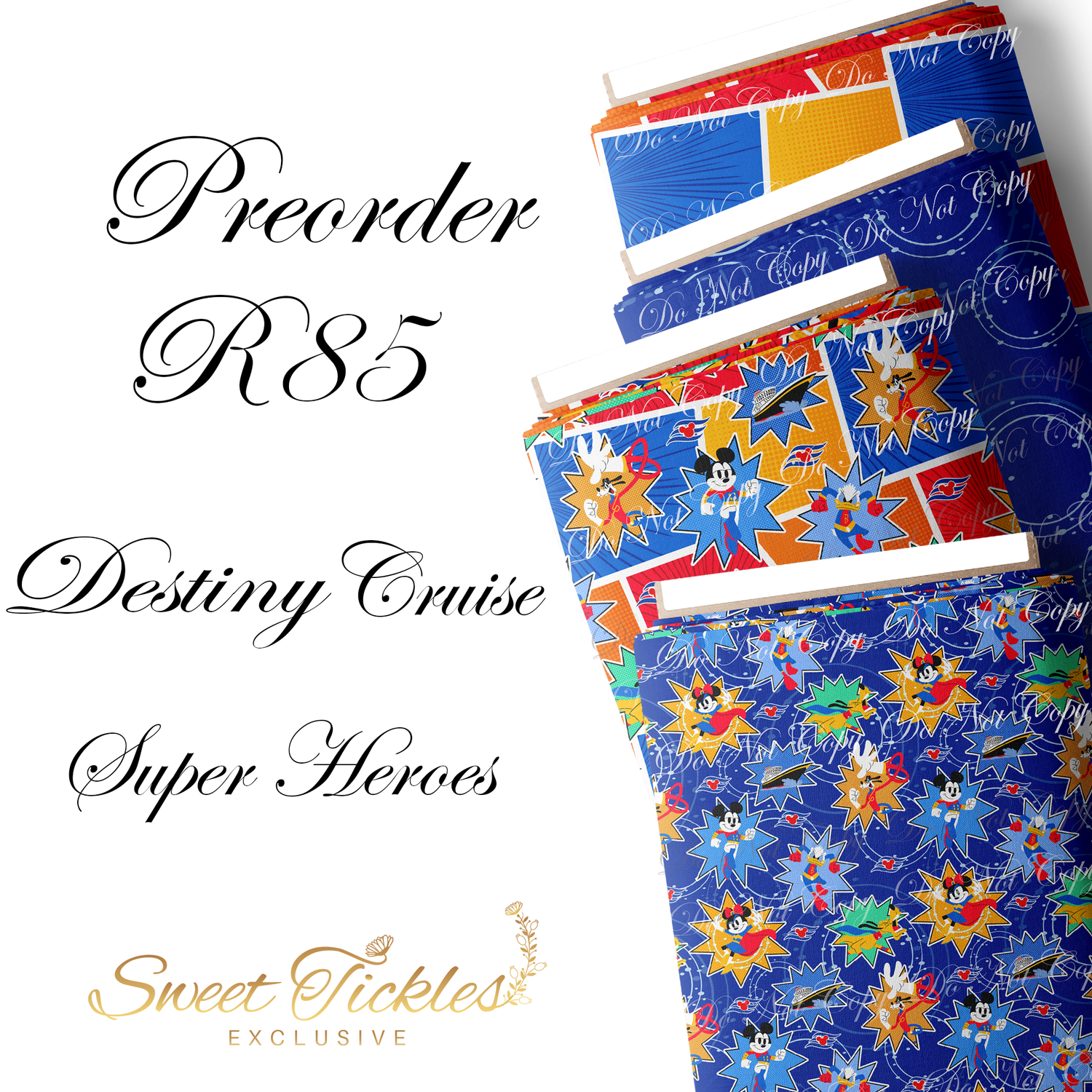 Preorder R85 - Destiny Cruise- Super Heroes Collection