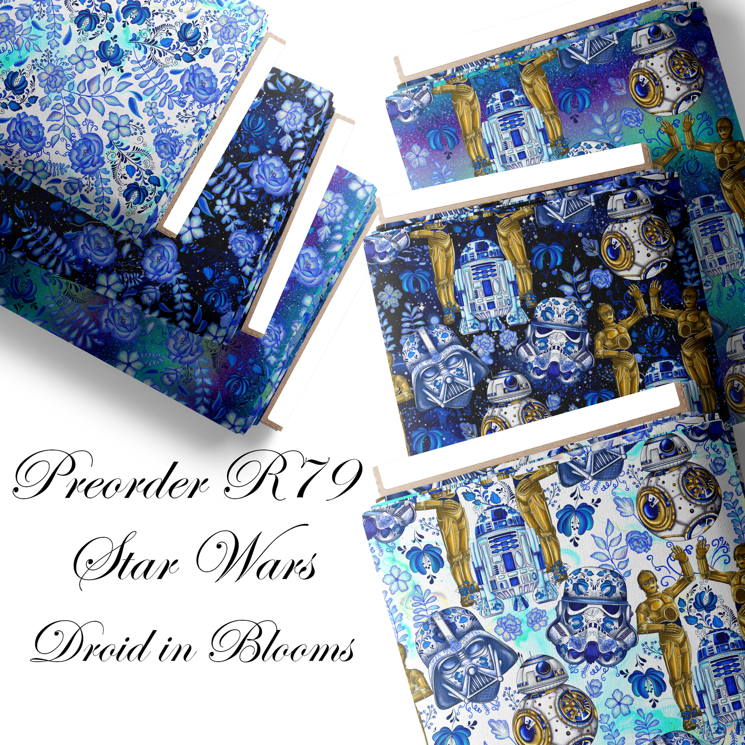 Preorder R79 Star Wars- Droid in Blooms