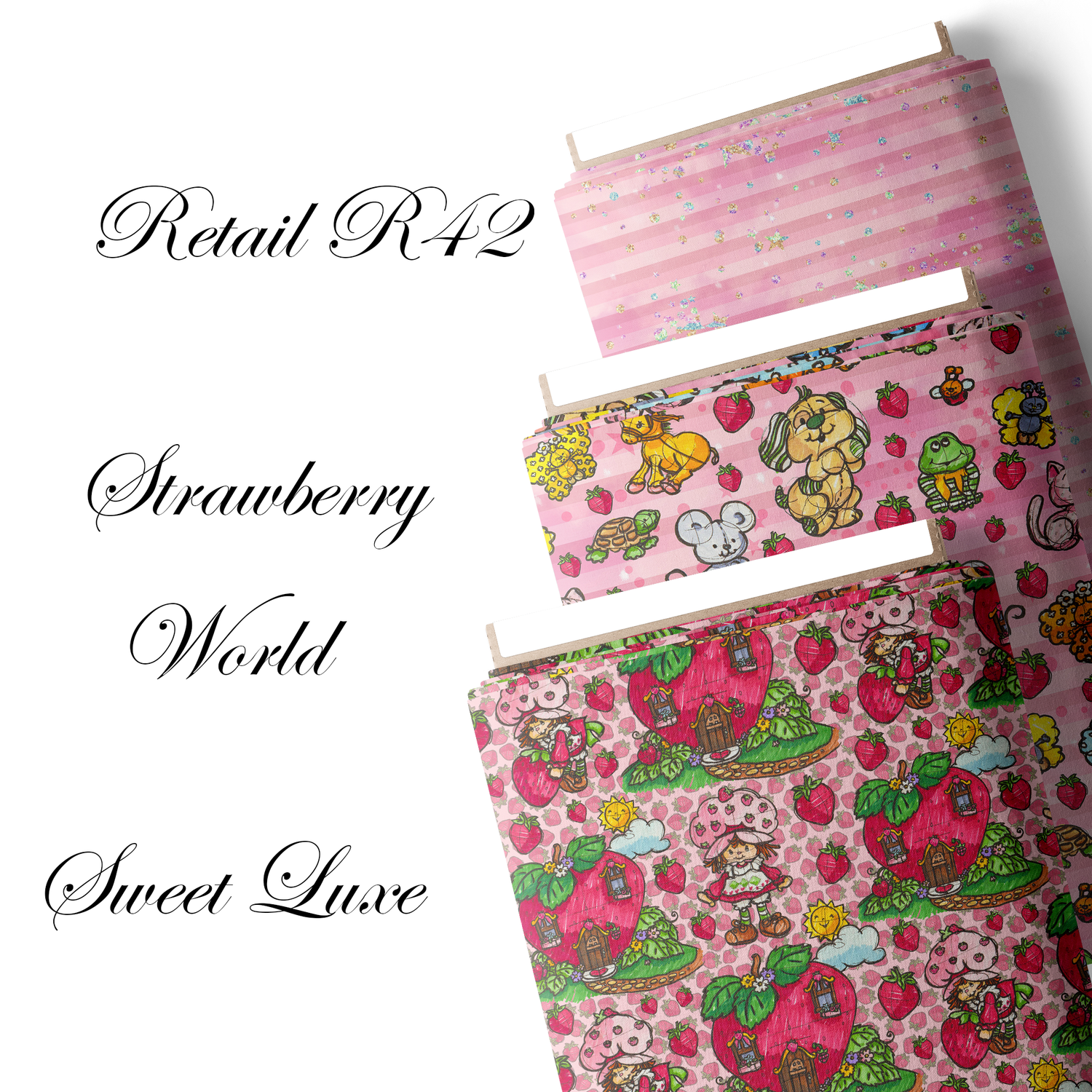 Retail R42- Strawberry World - Sweet Luxe Collection