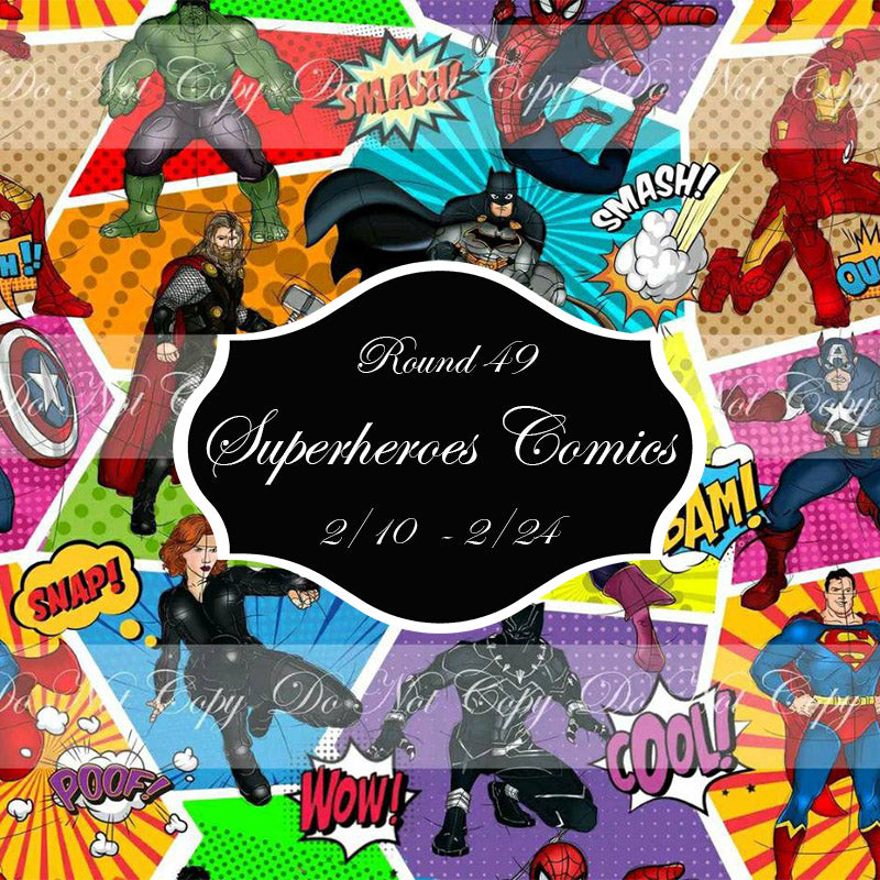 Preorder R49 Superheroes Comics