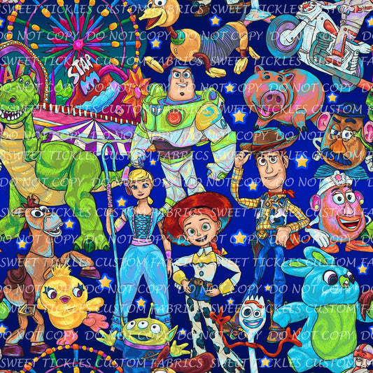 Preorder R18 Infinity and Beyond Main print Blue Background