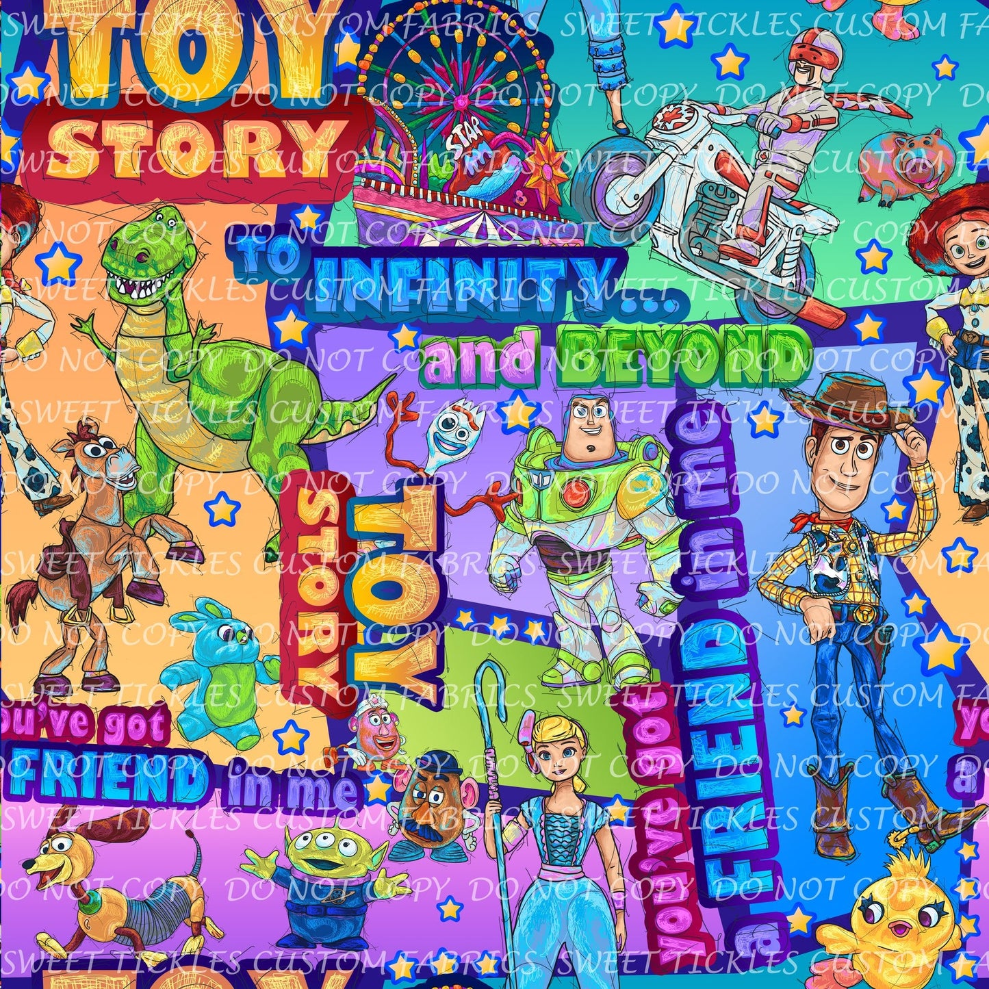 Preorder R18 Infinity and Beyond Main print with Words