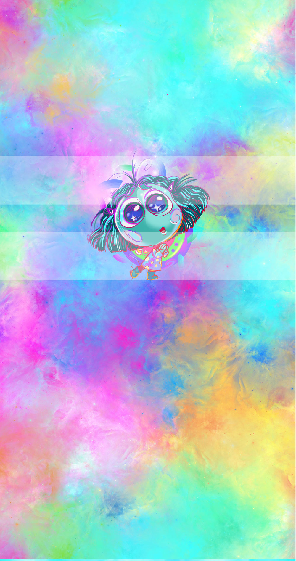 Preorder R61 -Emotions Panels- Envy Girl-Rainbow