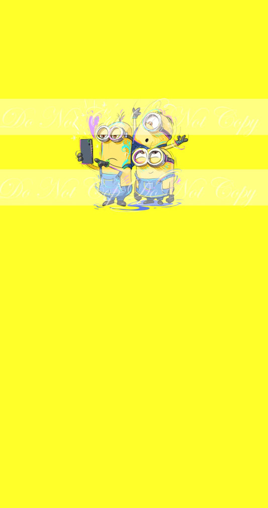 Preorder R64-  Yellow Creatures Panels- Yellow-3 Guys( Child, Big kids, Adults)