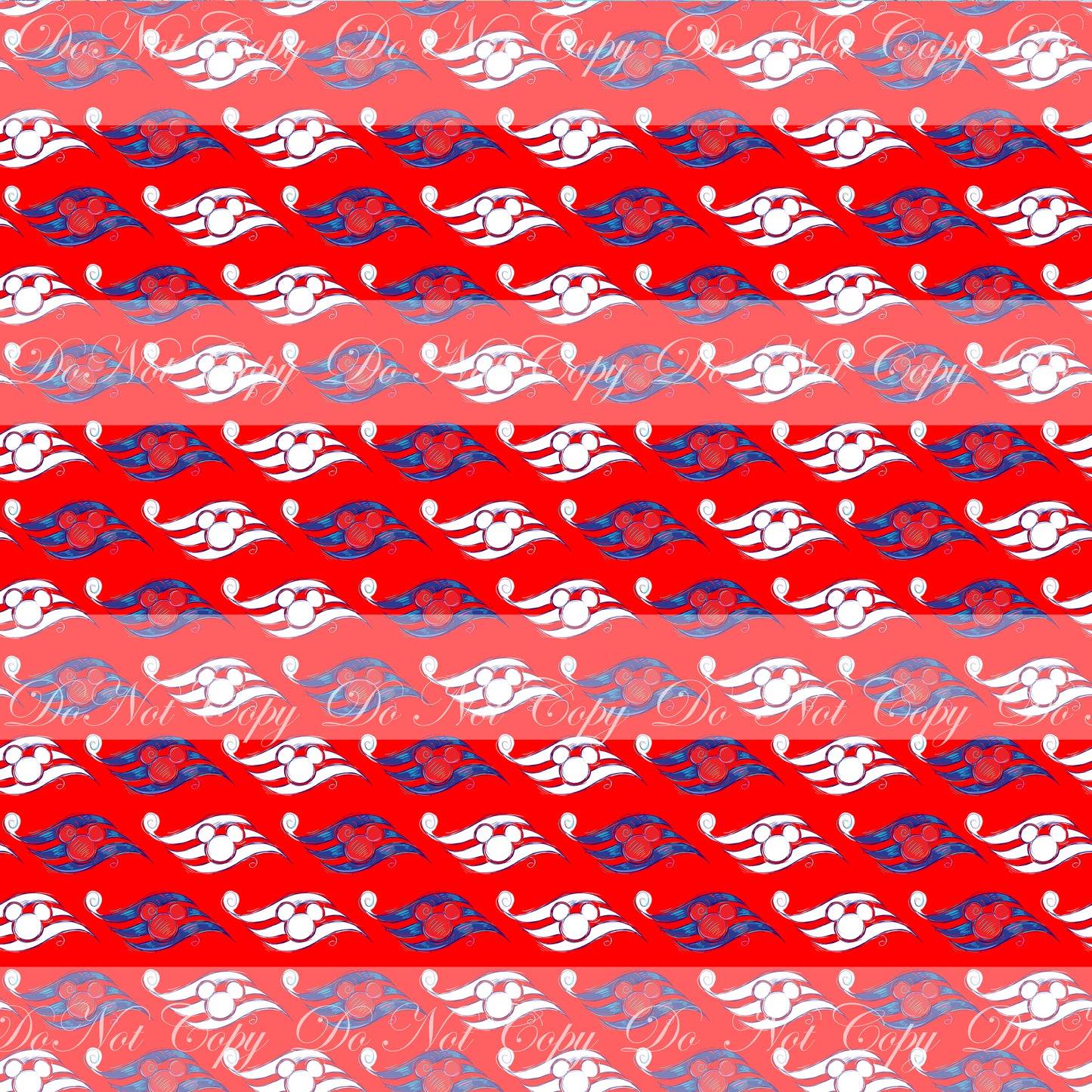 Retail R60- Cruise -Coordinate Flags - Red - Sweet Luxe