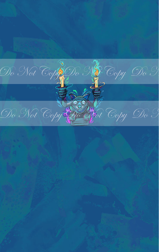 Preorder R73-Haunted Mansion- Panel - Child, Big kids, Adults)Candles