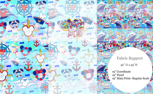 Preorder R60- Cruise -Fabric Rapport - Blue