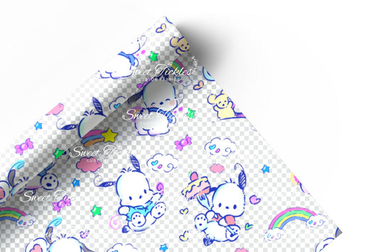 Retail R70  Harō Kiti-Little Dog- Clear Vinyl (TPU/ PVC)