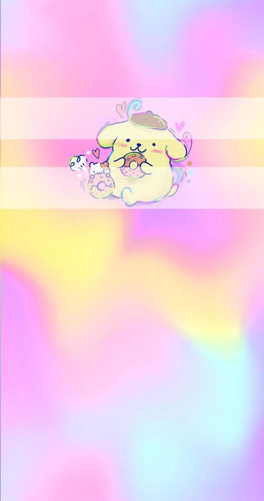 Preorder R70- Haro Kiti- Panel - Child, Big kids, Adults) PomPom Donut- Pastel