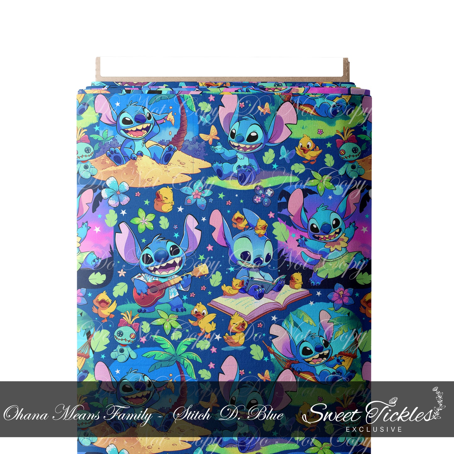 Preorder R71-Ohana Means Family- Main Print -Dark Blue