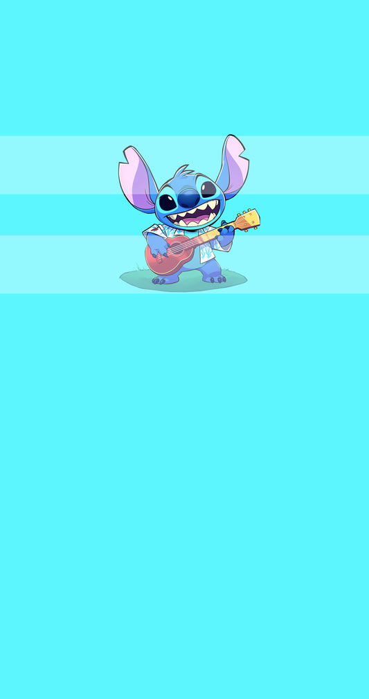 Preorder R71- Ohana Means Family Panel - Child, Big kids, Adults) 626 Guitar- L. Blue