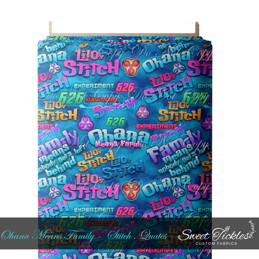 Preorder R71-Ohana Means Family- Words Coordinate