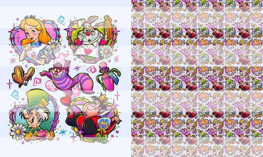 Preorder R72-Family Classics- Rabbit Hole- Child/ Toddler Blanket Topper