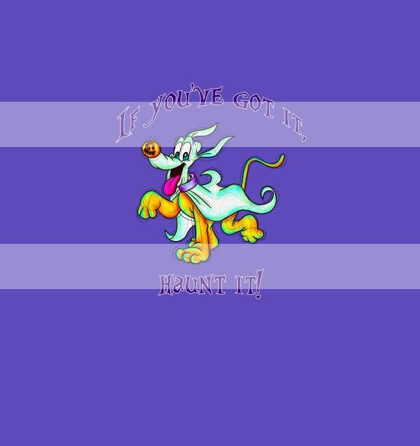 Preorder R73 Spooky Trick or Treat - Panel - Child, Big kids, Adults) Ghost- Purple