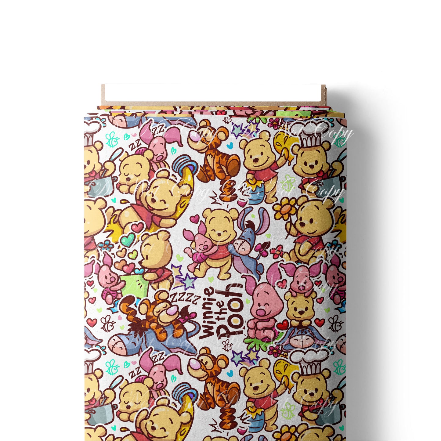 Preorder R76- Golden Honey Main - Stack Print (White)