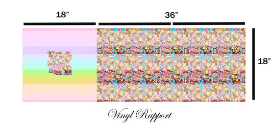 Preorder R76- Golden Honey-  Vinyl Rapport Roll