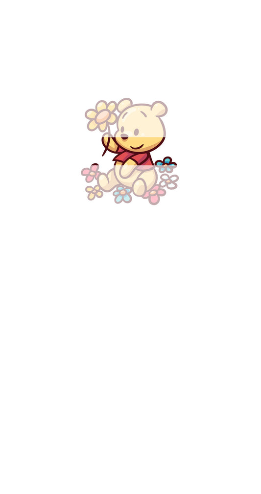 Preorder R76-Golden Honey (Child, Big kids, Adults)-Bear Flower (White)