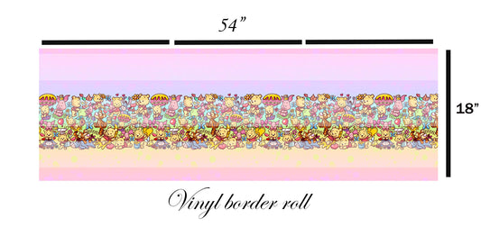 Preorder R76  Golden Honey- Vinyl Border Roll-