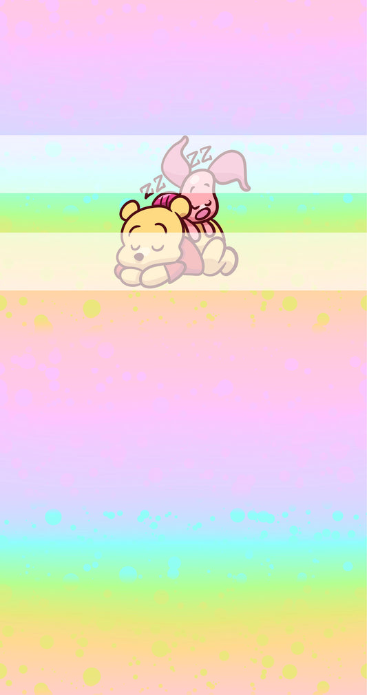 Preorder R76-Golden Honey (Child, Big kids, Adults)-Piggy and Bear Sleeping