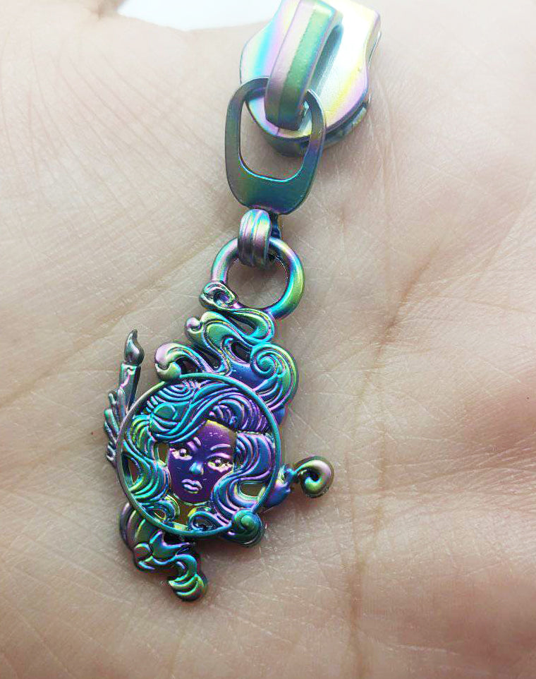 Preorder Madame- Haunted Mansion-#5 Zipper Pull