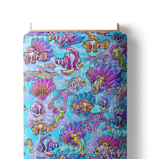Preorder R81- Red Haired Mermaid  - Coordinate Water Animals