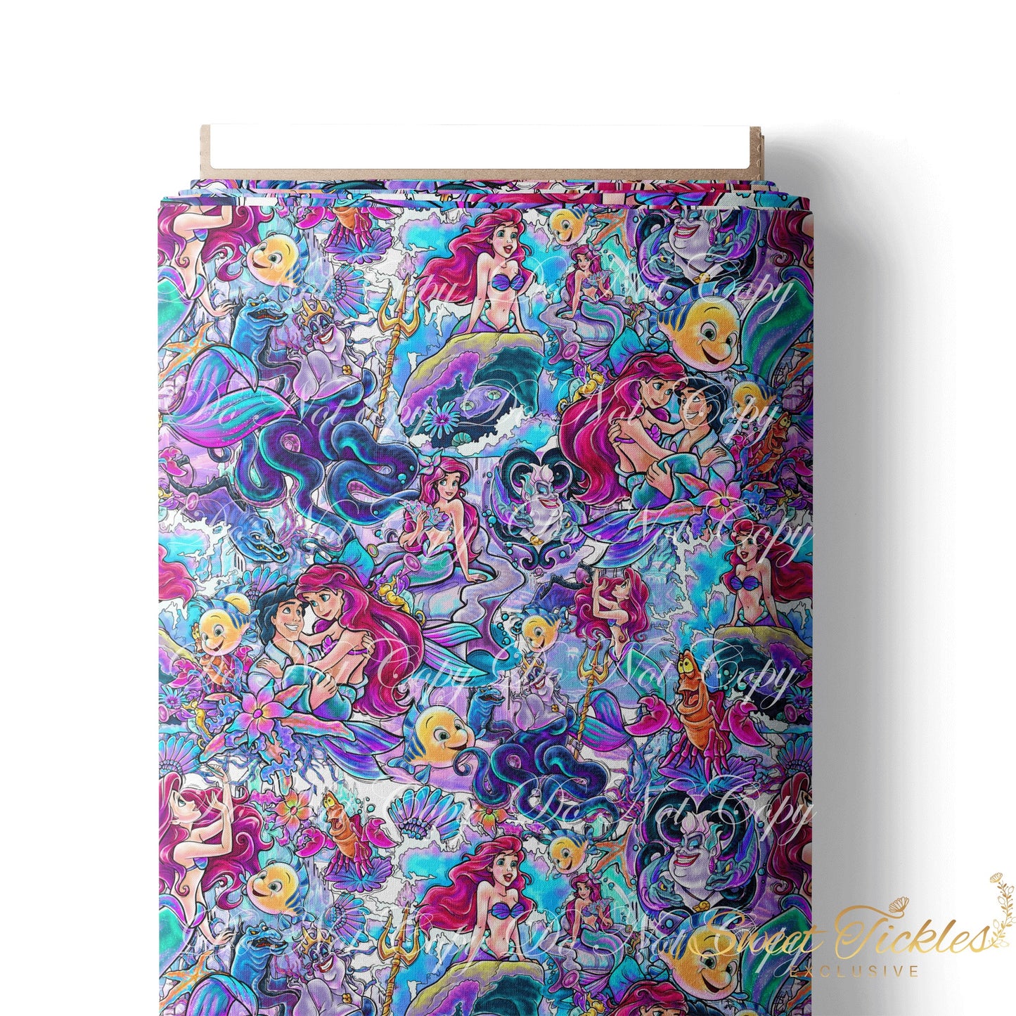 Preorder R81- Red Haired Mermaid  Main Print II