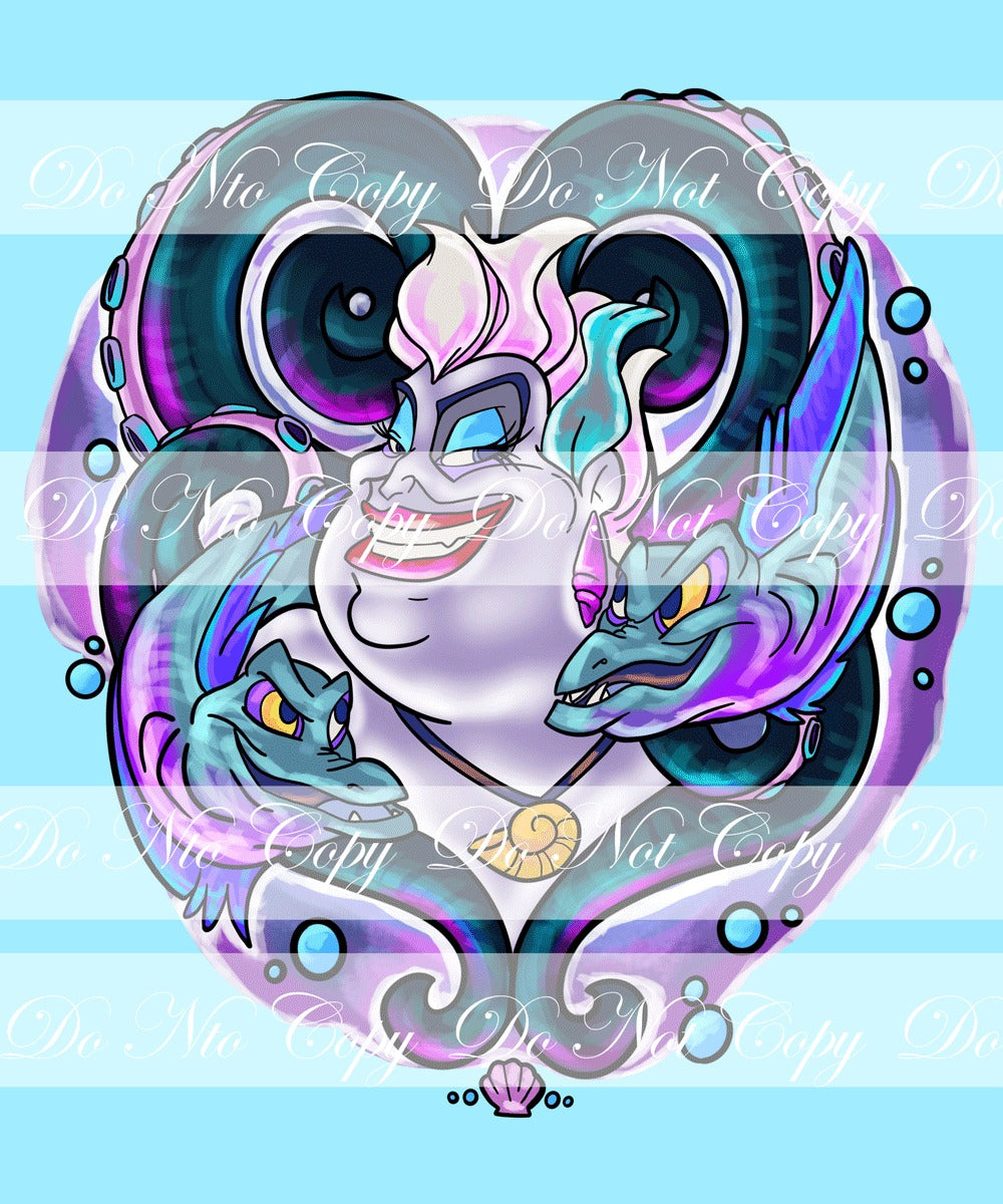 Preorder R81- Red Haired Mermaid Adult Topper- Ursie