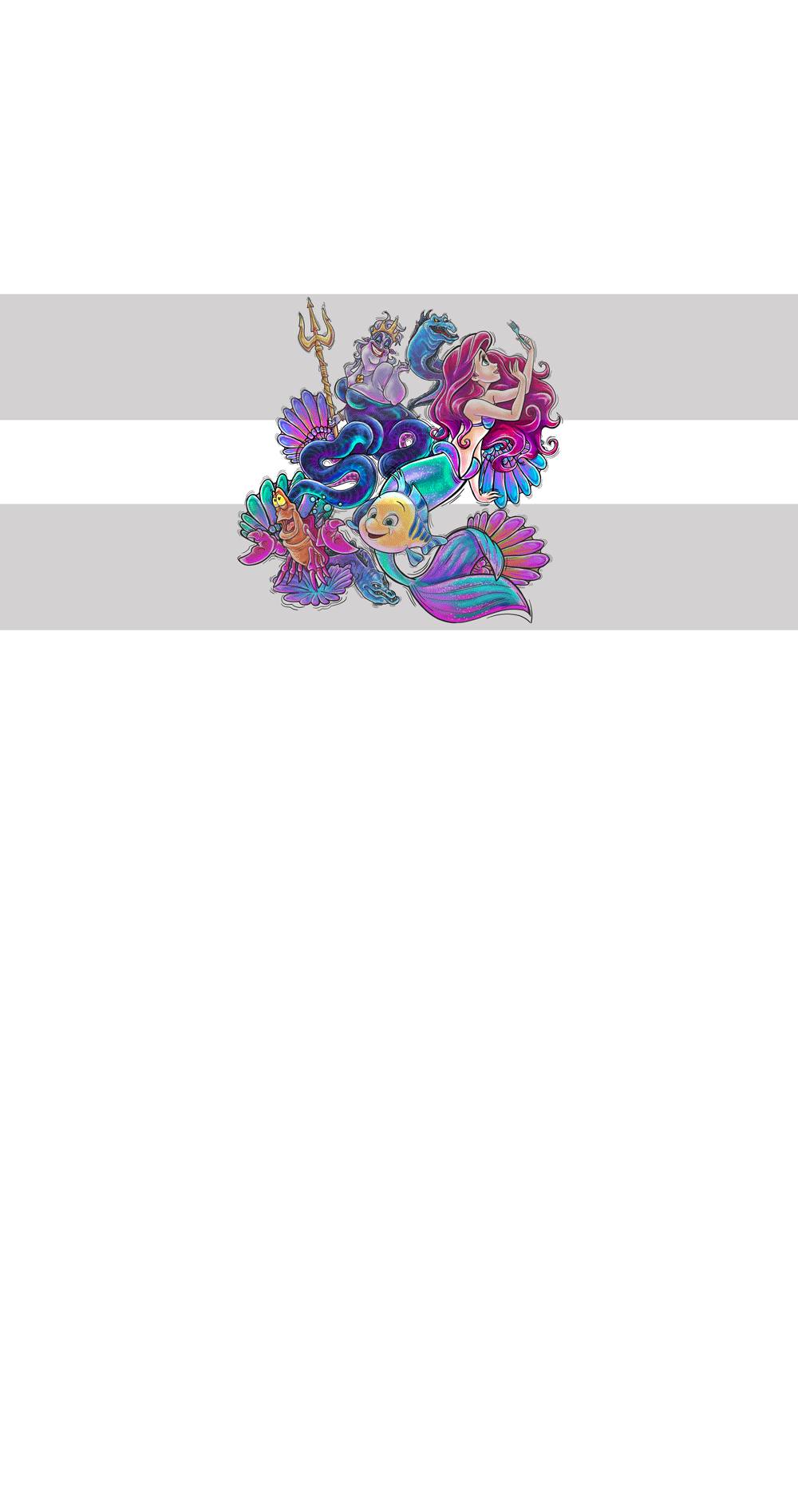 Preorder R81 -Red Haired Mermaid -  Panel  -Friends - White