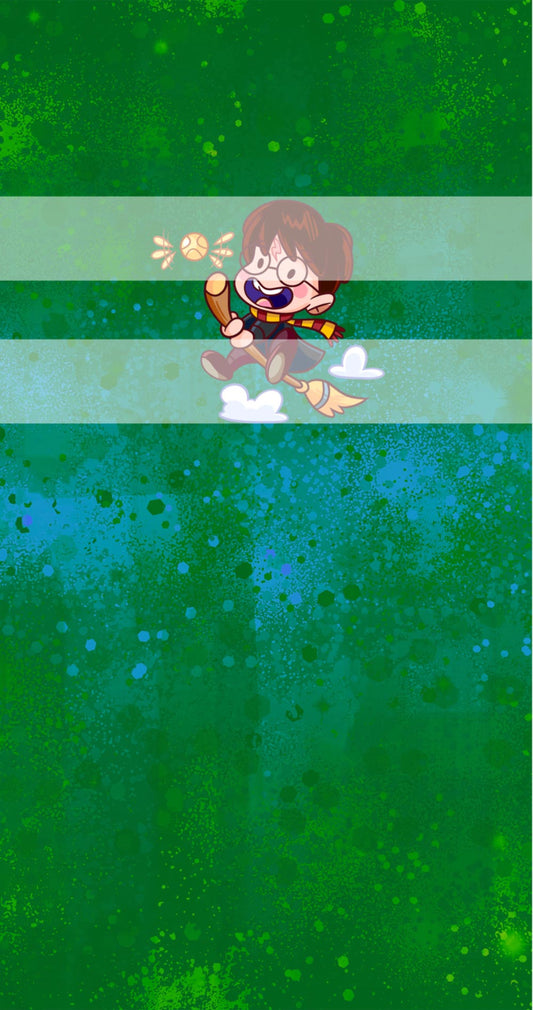 Preorder R80 -Wizards -"The Boy Who Lived- Panel  -Green