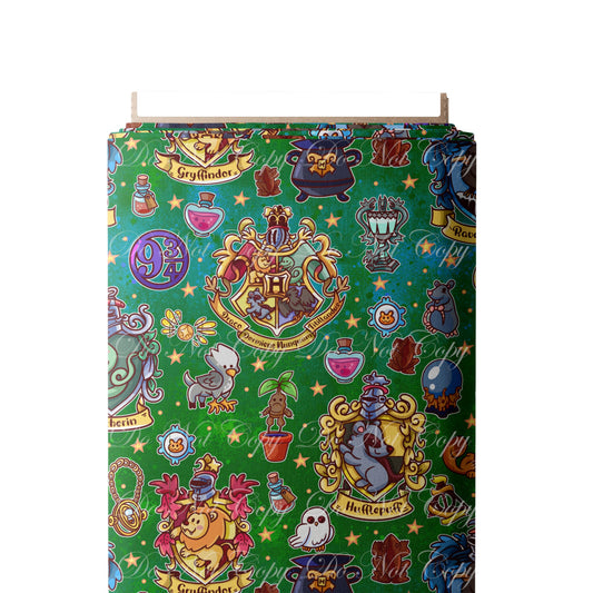 Preorder R80- Wizards  Main Print-  Coordinate Green