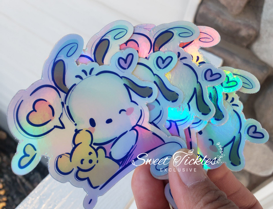 Vinyl Sticker-Pocha Holographic