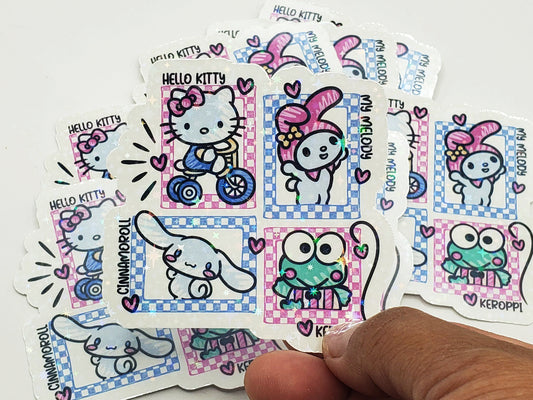 Classic January- HK Sticker - Sparkles