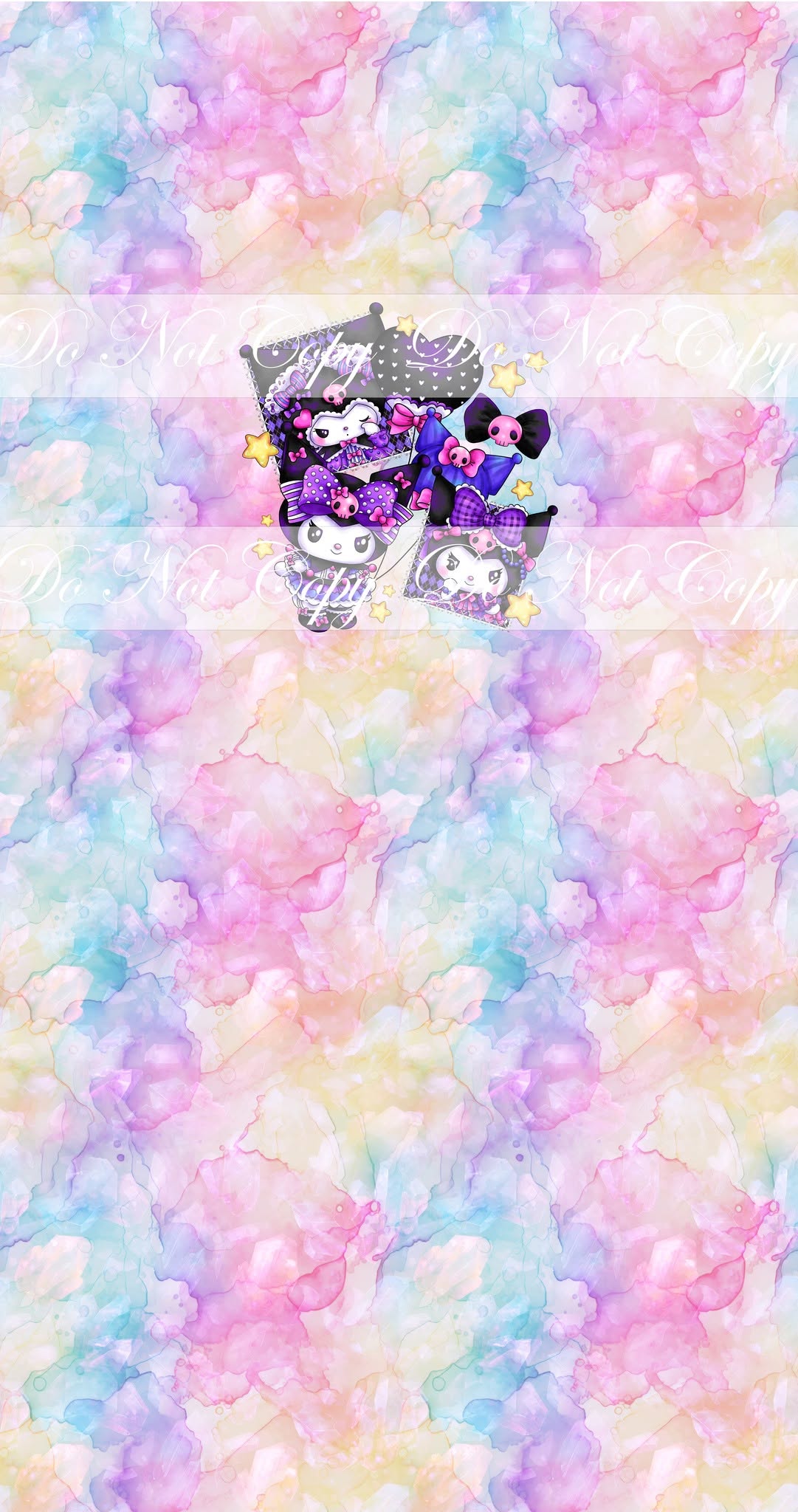 Preorder R82 -Kuroミ  Chan-  Panels -  Frames- Ink Splash Rainbow