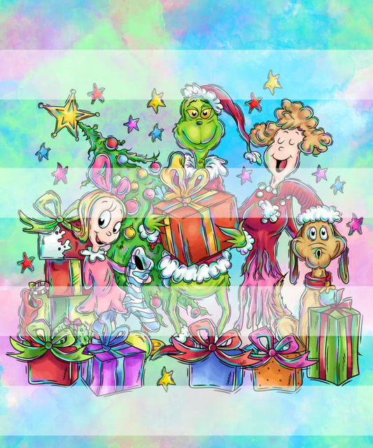 Preorder R76- Who Ville- Main Adult Topper- Colorful 2