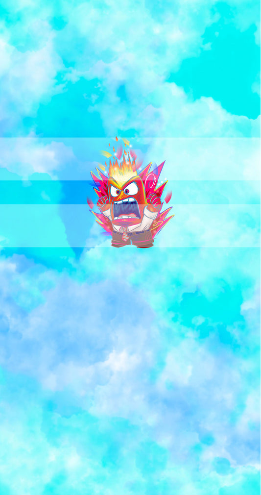 Preorder R61 -Emotions Panels- Angry- Blue