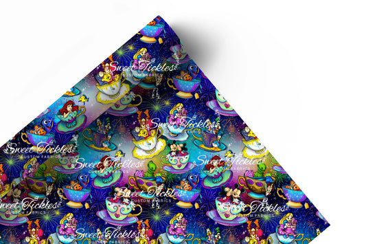 Preorder R81- Magical Cups Main Print - Blue