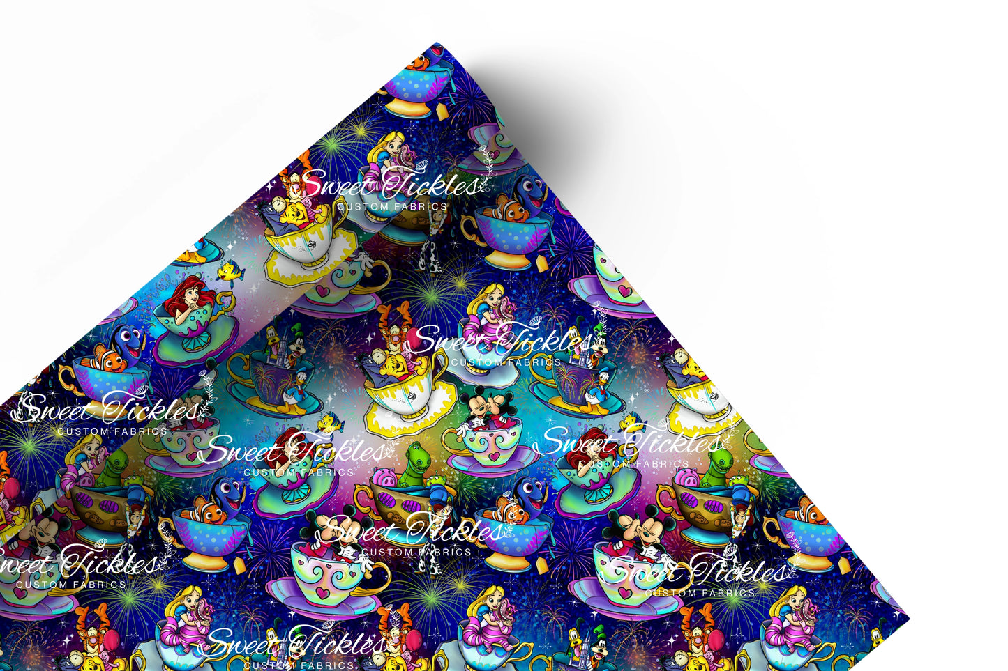 Preorder R81 - Magical Cups  Main Print Vinyl - Dark Color